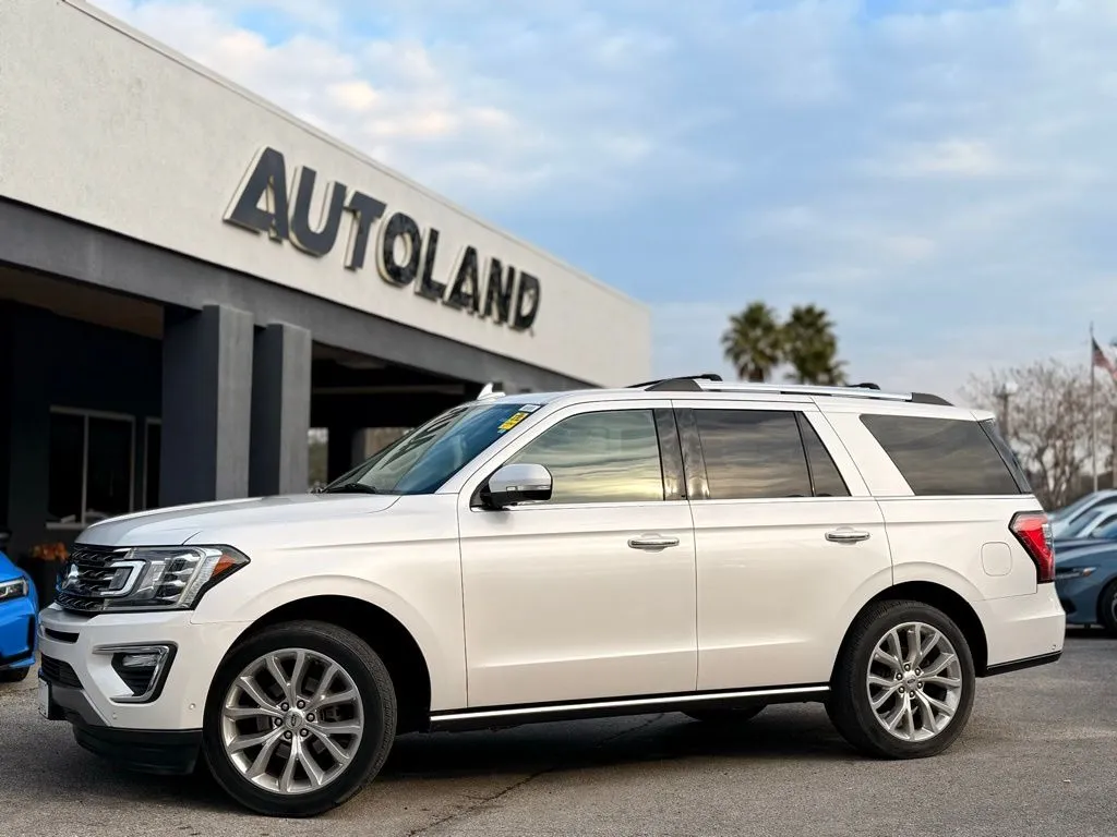 White 2018 Ford Expedition Limited for sale in Jacksonville, FL