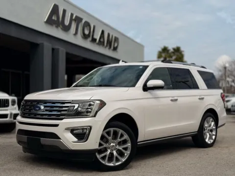 White 2018 Ford Expedition Limited for sale in Jacksonville, FL