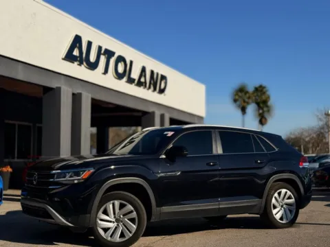 Black 2021 Volkswagen Atlas Cross Sport 2.0T SE w/Technology for sale in Jacksonville, FL