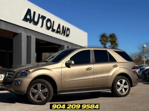 Beige 2009 Mercedes-Benz M-Class ML 350 for sale in Jacksonville, FL