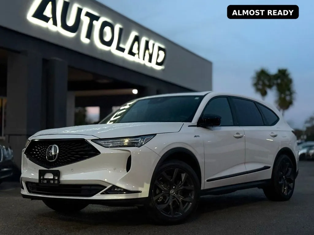 White 2023 Acura MDX A-Spec for sale in Jacksonville, FL
