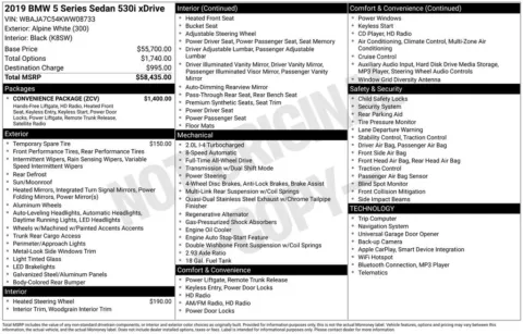 More photos of 2019 BMW 5 Series 530i xDrive at AUTOLAND, FL