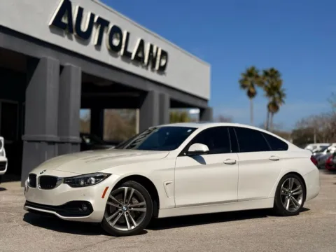 White 2018 BMW 4 Series 440i Gran Coupe for sale in Jacksonville, FL