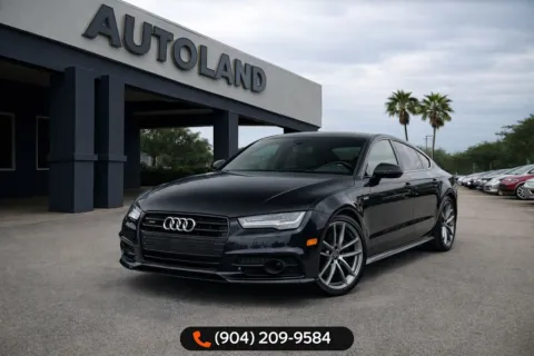 Black 2014 Audi S7 4.0T Prestige for sale in Jacksonville, FL