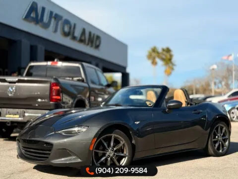 Black 2016 Mazda Miata Grand Touring for sale in Jacksonville, FL