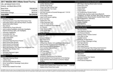 More photos of 2017 Mazda Miata Grand Touring at AUTOLAND, FL