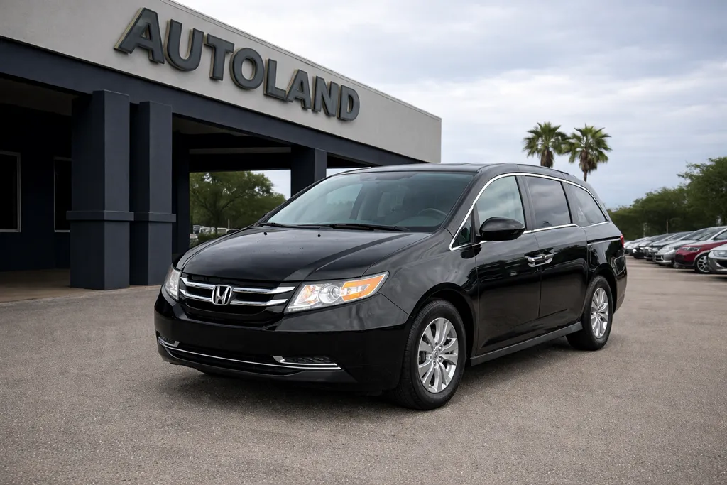 Black 2014 Honda Odyssey EX-L for sale in Jacksonville, FL
