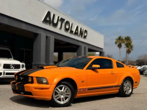 Orange 2007 Ford Mustang GT Premium for sale in Jacksonville, FL