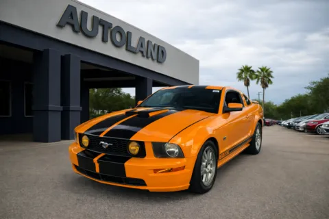 Orange 2007 Ford Mustang GT Premium for sale in Jacksonville, FL