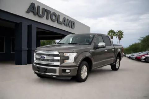 Blue 2015 Ford F-150 Platinum for sale in Jacksonville, FL
