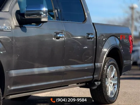 Another view of 2015 Ford F-150 Platinum for sale in Jacksonville, FL at AUTOLAND