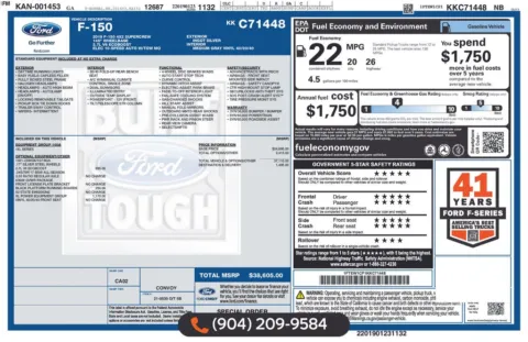 Another view of 2019 Ford F-150 XL for sale in Jacksonville, FL at AUTOLAND