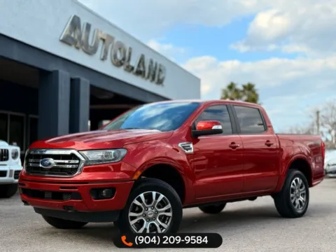 Red 2019 Ford Ranger Lariat for sale in Jacksonville, FL