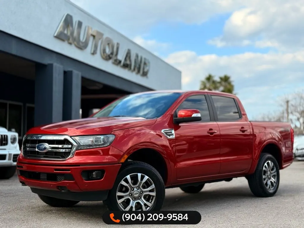 Red 2019 Ford Ranger Lariat for sale in Jacksonville, FL