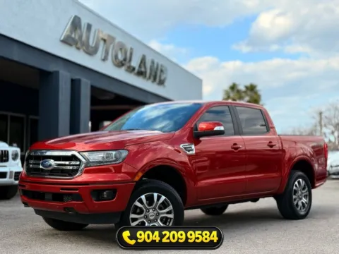 Red 2019 Ford Ranger Lariat for sale in Jacksonville, FL