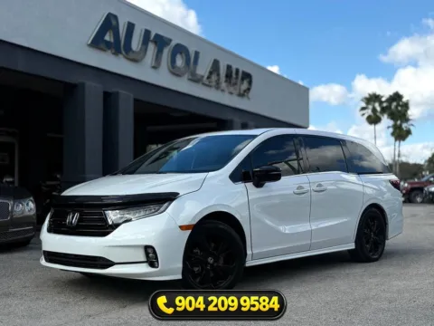 White 2024 Honda Odyssey Sport for sale in Jacksonville, FL