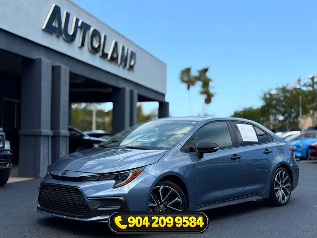 Gray 2021 Toyota Corolla XSE for sale in Jacksonville, FL