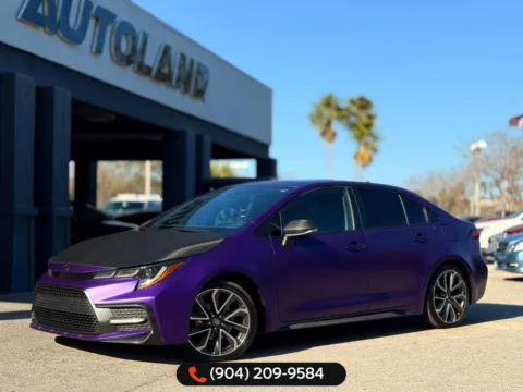 Green 2021 Toyota Corolla XSE for sale in Jacksonville, FL