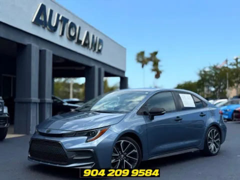Gray 2021 Toyota Corolla XSE for sale in Jacksonville, FL