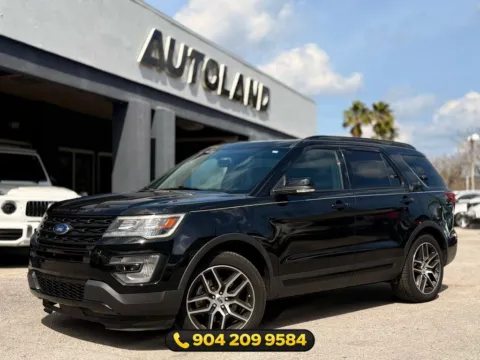 Black 2017 Ford Explorer Sport for sale in Jacksonville, FL
