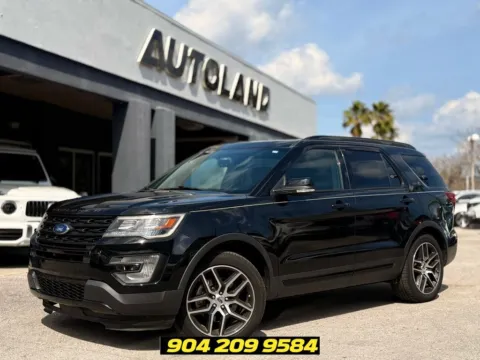 Black 2017 Ford Explorer Sport for sale in Jacksonville, FL