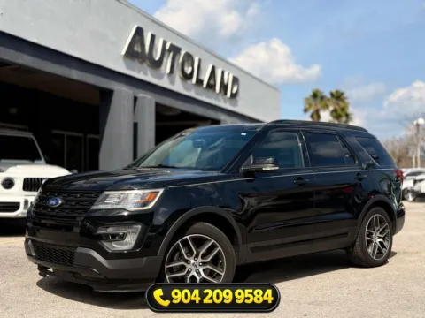 Black 2017 Ford Explorer Sport for sale in Jacksonville, FL