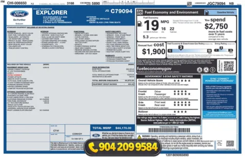 Photos of 2018 Ford Explorer XLT for sale in Jacksonville, FL at AUTOLAND