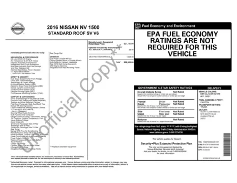 More photos of 2016 Nissan NV1500 SV at AUTOLAND, FL