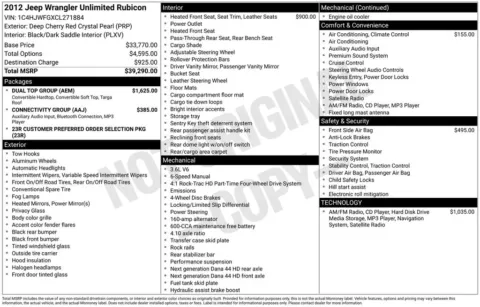 Photos of 2012 Jeep Wrangler Unlimited Rubicon for sale in Jacksonville, FL at AUTOLAND