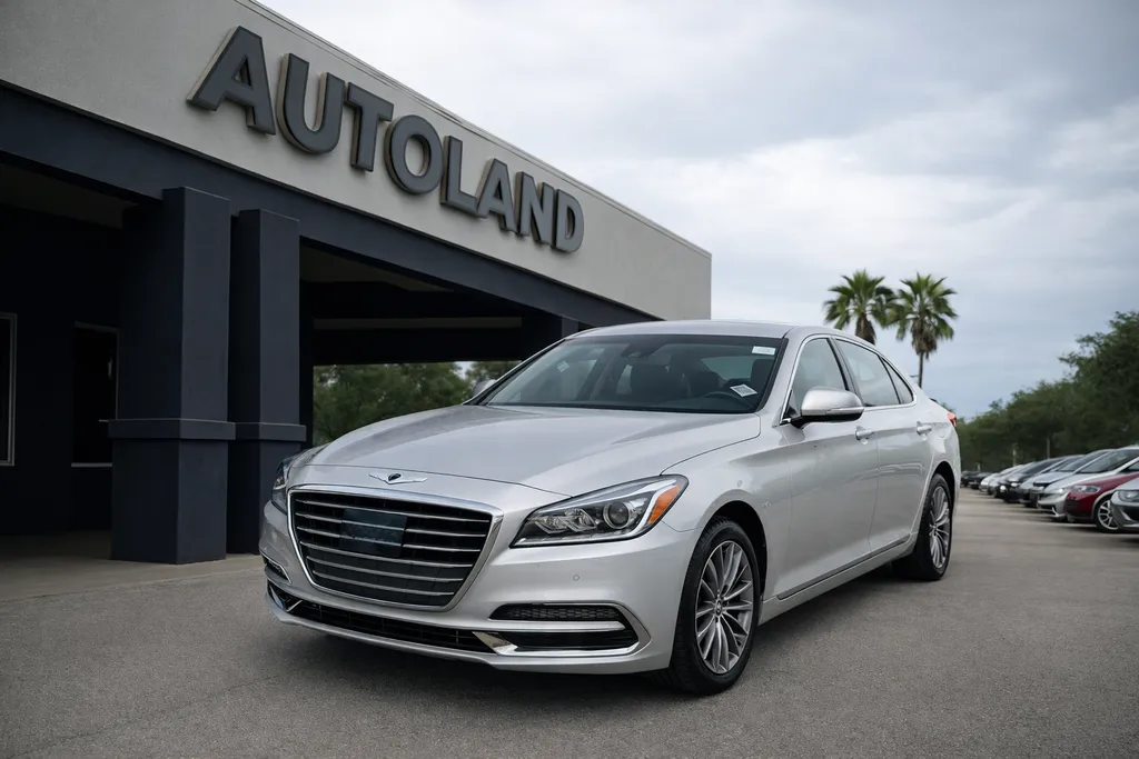 Silver 2017 Genesis G90 5.0 Ultimate for sale in Jacksonville, FL