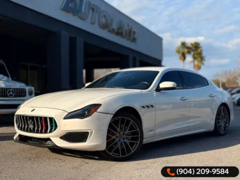 White 2018 Maserati Quattroporte S GranSport for sale in Jacksonville, FL