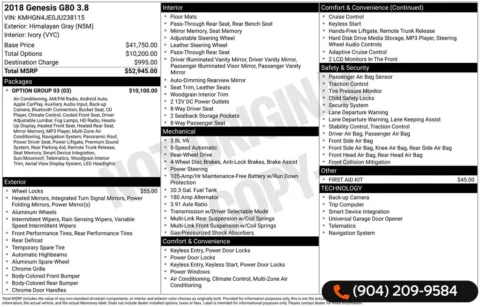 More photos of 2018 Genesis G80 3.8 at AUTOLAND, FL