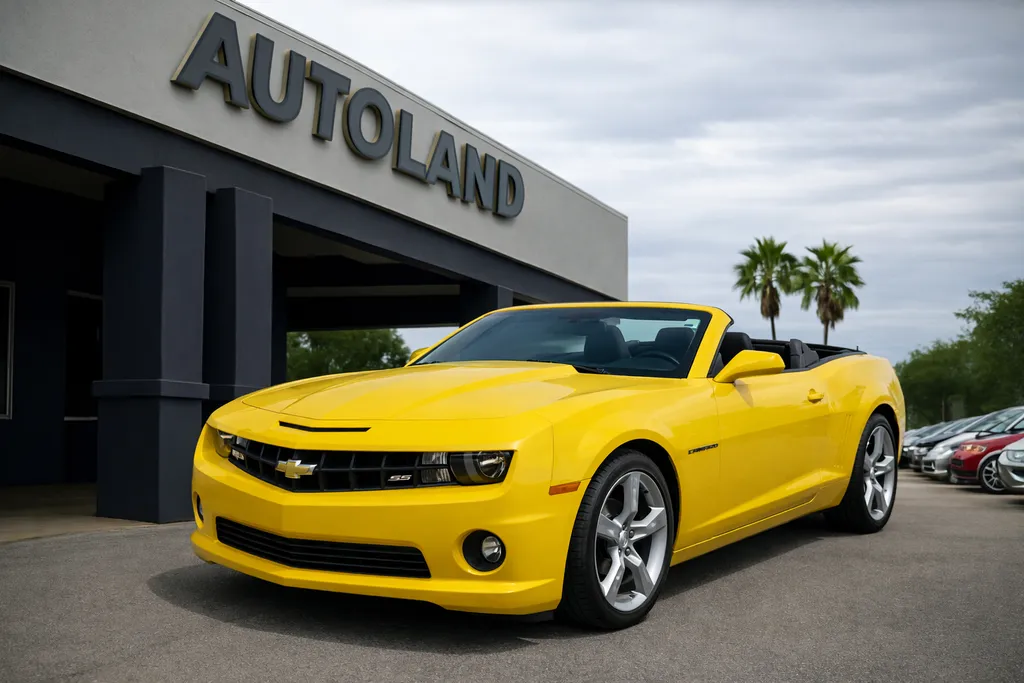 Yellow 2012 Chevrolet Camaro SS for sale in Jacksonville, FL