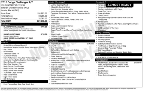 More photos of 2016 Dodge Challenger R/T at AUTOLAND, FL