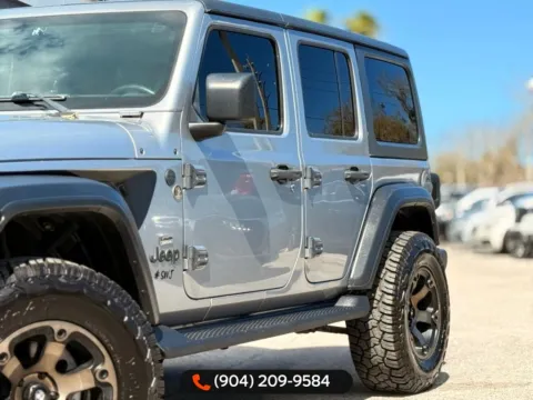 Another view of 2018 Jeep Wrangler Unlimited Sport S for sale in Jacksonville, FL at AUTOLAND