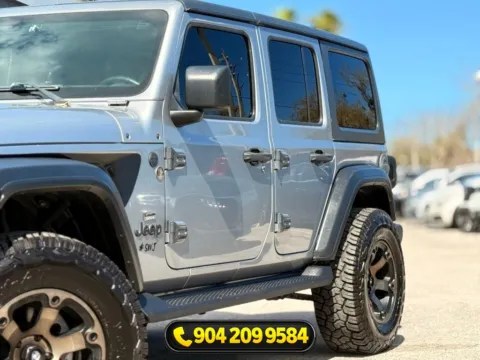 Another view of 2018 Jeep Wrangler Unlimited Sport S for sale in Jacksonville, FL at AUTOLAND