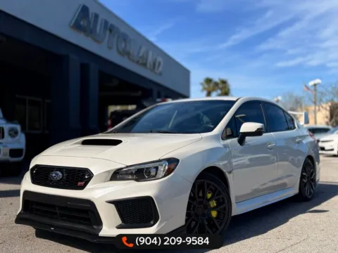 White 2018 Subaru WRX STi for sale in Jacksonville, FL