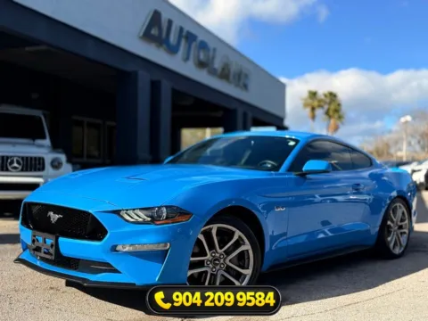 Blue 2022 Ford Mustang GT Premium for sale in Jacksonville, FL