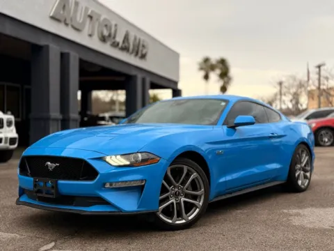Blue 2022 Ford Mustang GT Premium for sale in Jacksonville, FL