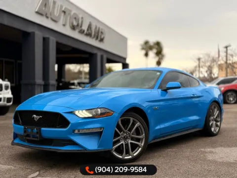 Blue 2022 Ford Mustang GT Premium for sale in Jacksonville, FL