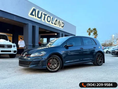 Blue 2020 Volkswagen Golf GTI 2.0T S for sale in Jacksonville, FL