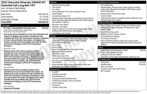 More photos of 2022 Chevrolet Silverado 2500HD Work Truck at AUTOLAND, FL