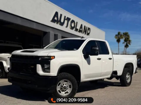 White 2022 Chevrolet Silverado 2500HD Work Truck for sale in Jacksonville, FL