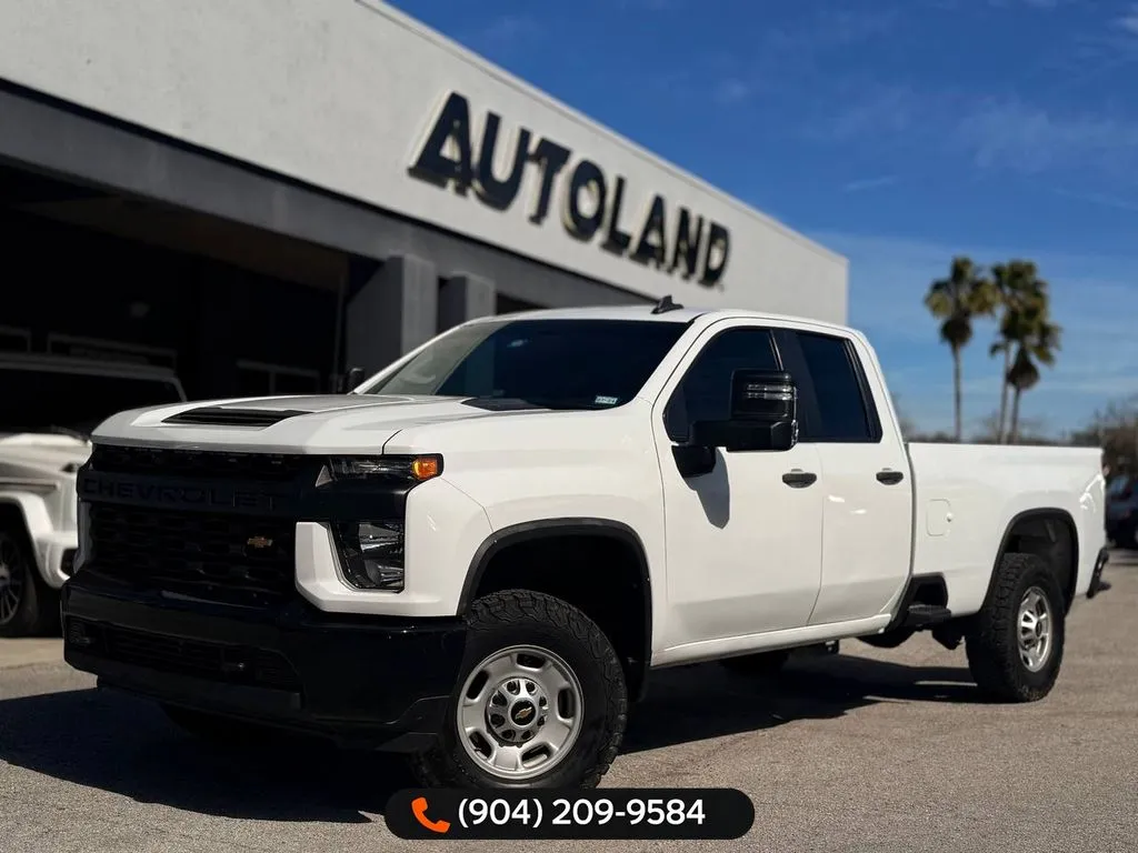 White 2022 Chevrolet Silverado 2500HD Work Truck for sale in Jacksonville, FL