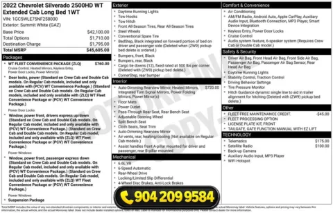 More photos of 2022 Chevrolet Silverado 2500HD Work Truck at AUTOLAND, FL