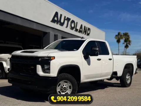White 2022 Chevrolet Silverado 2500HD Work Truck for sale in Jacksonville, FL