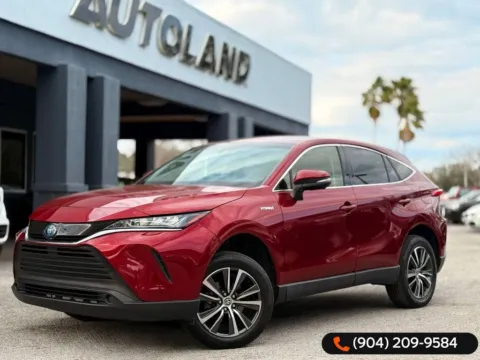 Red 2021 Toyota Venza LE for sale in Jacksonville, FL