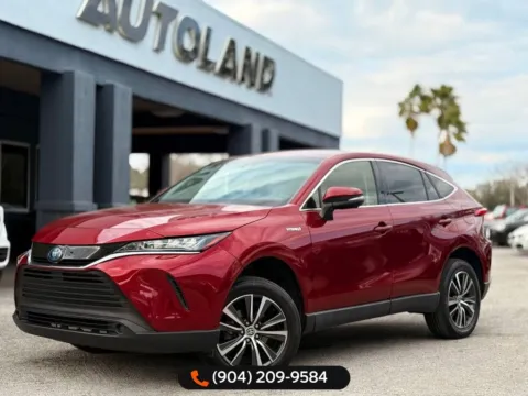 Red 2021 Toyota Venza LE for sale in Jacksonville, FL