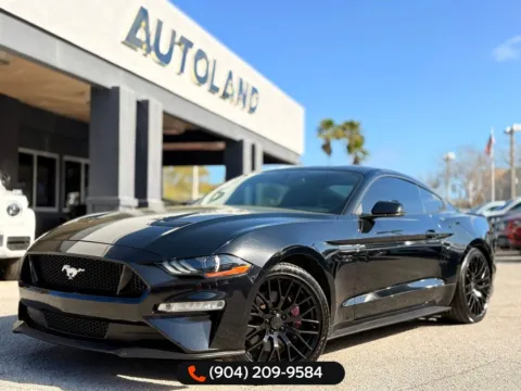 Black 2018 Ford Mustang GT Premium for sale in Jacksonville, FL