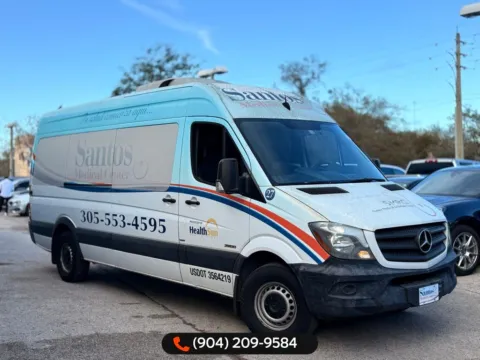 White 2016 Mercedes-Benz Sprinter 2500 Passenger 170 WB for sale in Jacksonville, FL